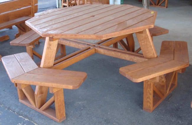 Octagon Picnic Table