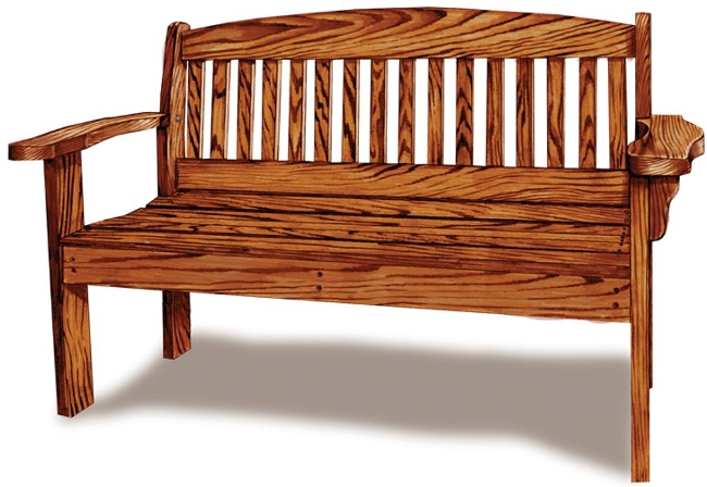 4' Garden Bench