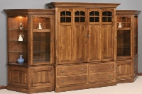 3236 Tall Deluxe TV Cabinet