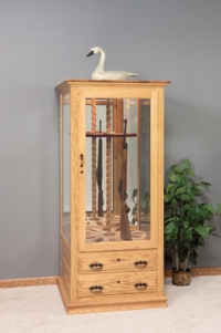 12 Gun Swivel Cabinet