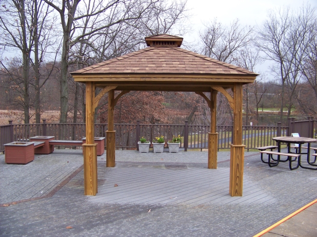 9.2 x 9.2 Wood Pavilions