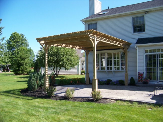 12' x 16' Wood Pergola