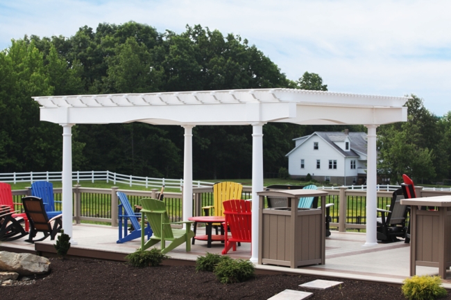 12' x 16' Vinyl Pergola