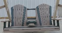 5' Adirondack Swing - Fold Down Center