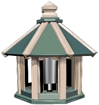 Octagon Bird Feeder