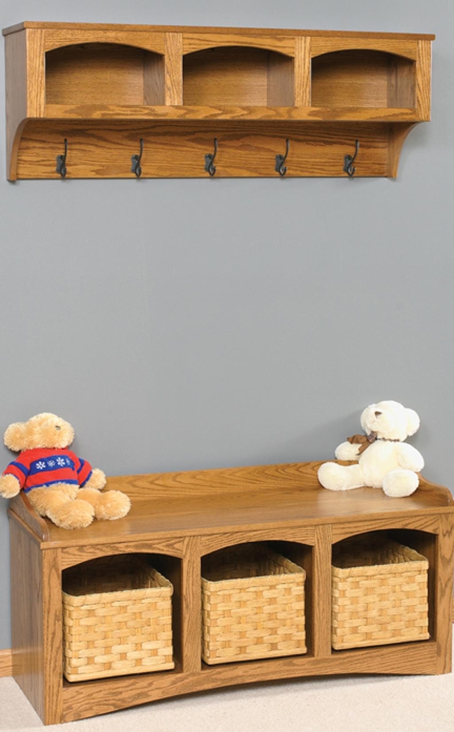 Mission Shelf and Bench