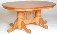 Double Pedestal Table 36