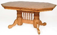 Double Pedestal Table 42