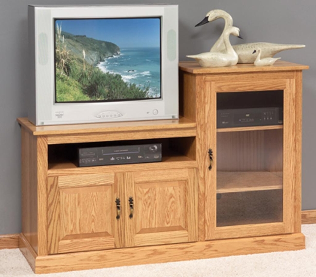 3139 Traditional Hi Low TV Stand
