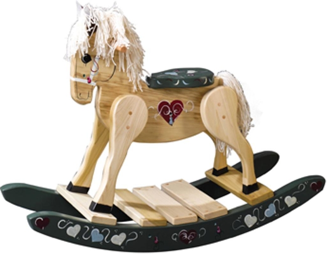 Green with Harts Horse
