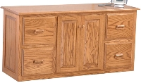 Letter Size File Credenza